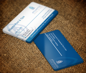 Business Card Design by AFHUN for Atlantis Pool/Spa Service&Repair LLC | Design: #7253092