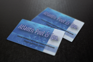 Design de Carte de Visite par Art Vision pour Atlantis Pool/Spa Service&Repair LLC | Design #7182739