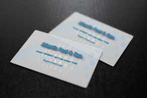 Visitenkarten-Design von Art Vision für Atlantis Pool/Spa Service&Repair LLC | Design: #7182741