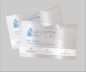 Commercial/Residential Pool/Spa Service & Repair Business needs a Business Card design | Visitenkarten-Design von elveneclipse