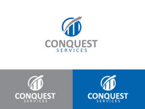 Logo Design by Colorflix™ for Conquest Services | Design: #7171571