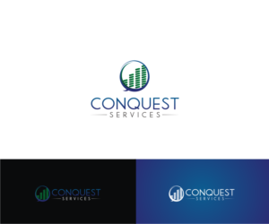 Logo Design by T I K H E - L M W for Conquest Services | Design: #7246640