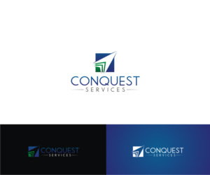 Logo Design by T I K H E - L M W for Conquest Services | Design: #7246643