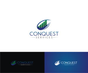 Logo Design by T I K H E - L M W for Conquest Services | Design: #7246644