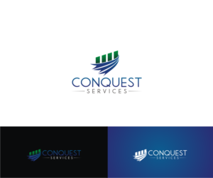 Logo Design by T I K H E - L M W for Conquest Services | Design: #7246654