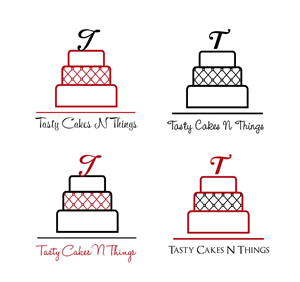 Tasty Cakes N Things | Logo Design by Marta Sobczak 