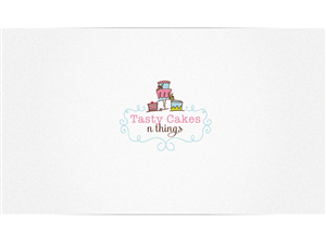 Logo Design by Cherry Pop Design for Tasty Cakes N Things | Design #1827499