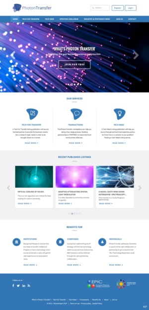 Landing Page-Design von pb für PhotonExport | Design: #7191482