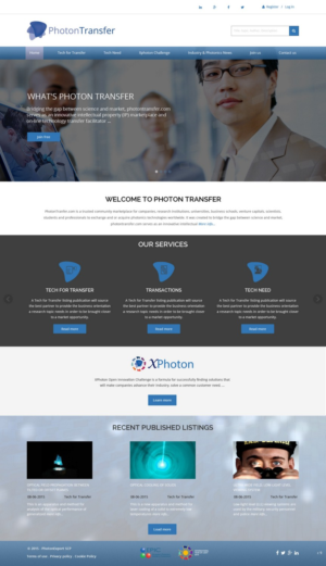 Landing Page-Design von pb für PhotonExport | Design: #7191485