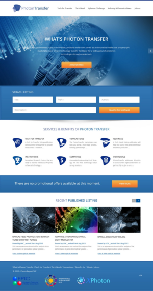 Landing Page-Design von pb für PhotonExport | Design: #7191488