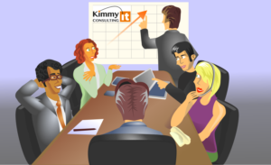 Illustration Design by cornel888 for Kimmy IT Consulting | Design: #7287535