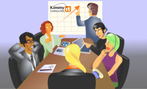 Illustration Design by cornel888 for Kimmy IT Consulting | Design: #7291181