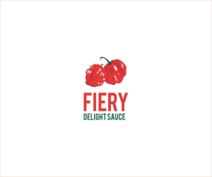 FIERY DELIGHT SAUCE | Logo Design by Mandarina