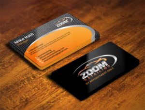 Design de Carte de Visite par Verified artistry (Design garden) pour Zoom Detailing | Design : #7255443