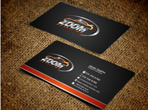 Business Card Design by S.M.T.M for Zoom Detailing | Design: #7188225