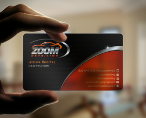 Business Card Design by chandrayaan.creative for Zoom Detailing | Design: #7193219