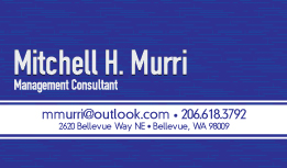 Business Card Design by Team Tsunami