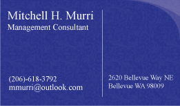 Business Card Design by Shine