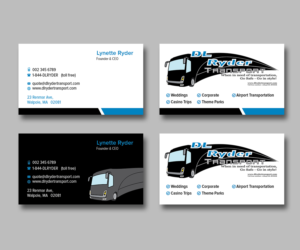 Business Card Design by kousik for DL Ryder Transport, Inc. | Design: #7322178