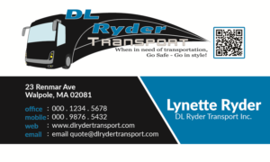 Business Card Design by Abu for DL Ryder Transport, Inc. | Design: #7308013