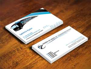 Business Card Design by Verified artistry (Design garden) for DL Ryder Transport, Inc. | Design: #7518063