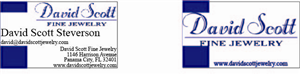 Business Card Design by Telly for David Scott Fine Jewelry | Design: #1878000
