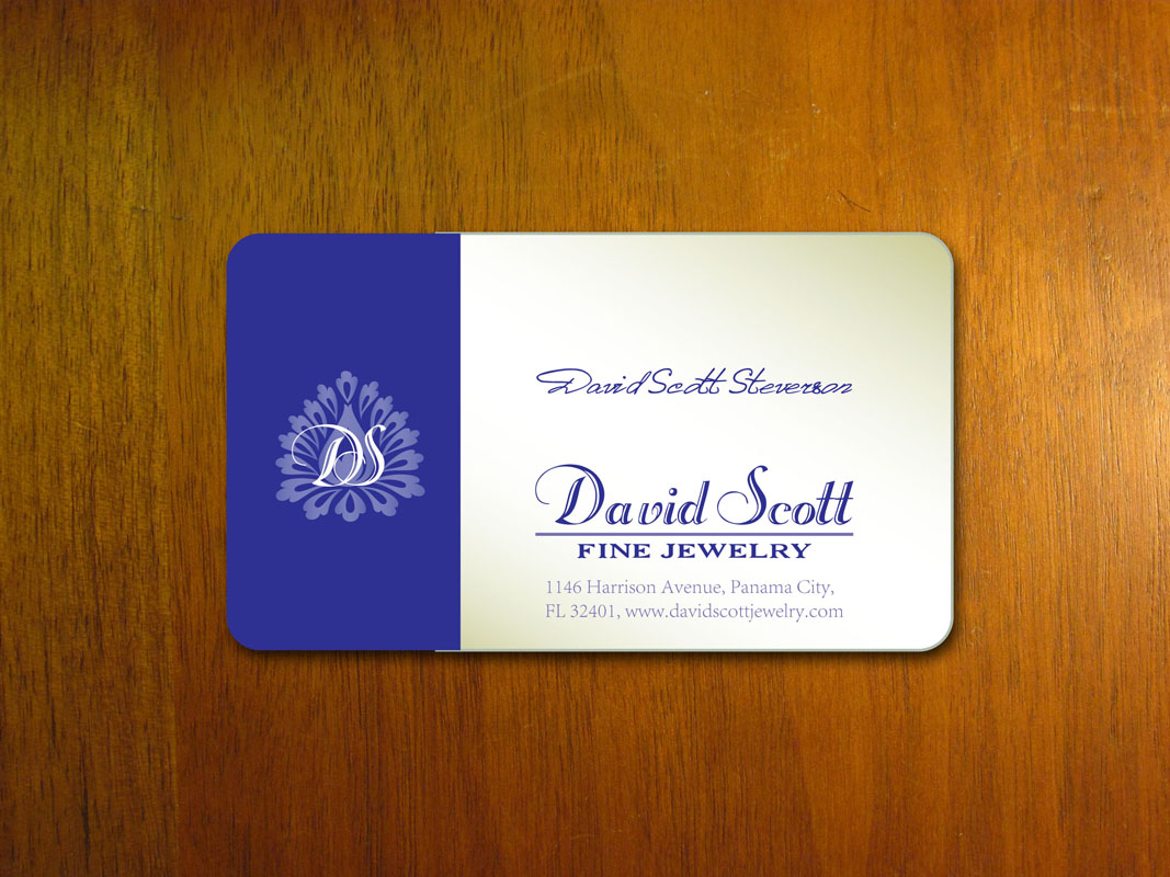 Business Card Design by ARO for David Scott Fine Jewelry | Design #1877074
