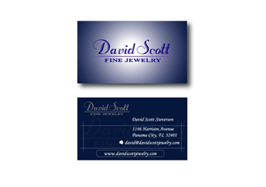 Business Card Design by Maruff for David Scott Fine Jewelry | Design: #1844336