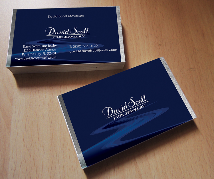 Diseño de Tarjeta de Presentación por Artikrafts para David Scott Fine Jewelry | Diseño #1829567