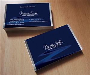 Business Card Design by Artikrafts for David Scott Fine Jewelry | Design: #1829567
