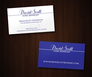 Design de Carte de Visite par Anthony pour David Scott Fine Jewelry | Design : #1828284