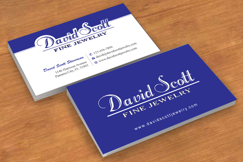 Diseño de Tarjeta de Presentación por Sbss para David Scott Fine Jewelry | Diseño #1830107