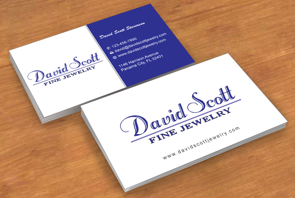 Diseño de Tarjeta de Presentación por Sbss para David Scott Fine Jewelry | Diseño #1830173