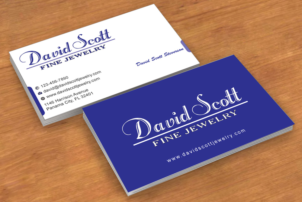 Diseño de Tarjeta de Presentación por Sbss para David Scott Fine Jewelry | Diseño #1830425