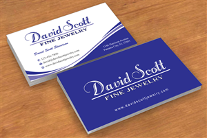 Design de Carte de Visite par Sbss pour David Scott Fine Jewelry | Design : #1830434