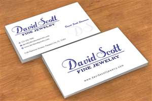 Design de Carte de Visite par Sbss pour David Scott Fine Jewelry | Design : #1830435