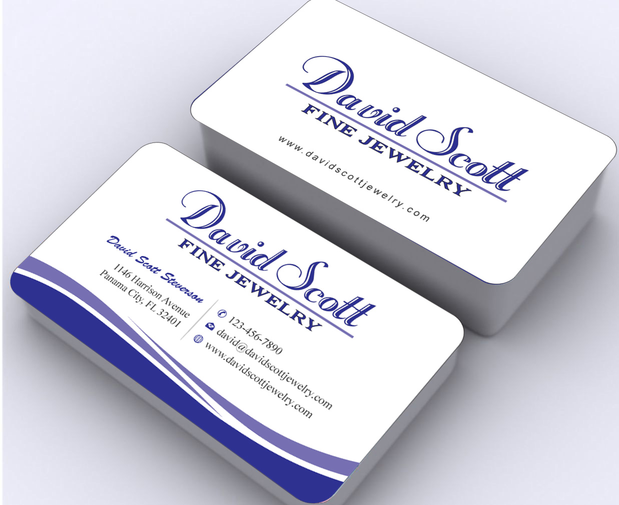 Design de Carte de Visite par Sbss pour David Scott Fine Jewelry | Design #1830456