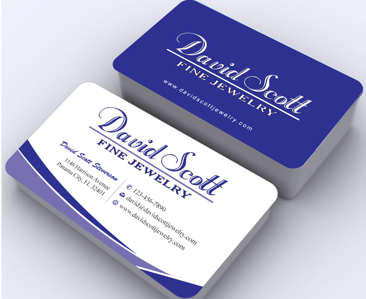 Design de Carte de Visite par Sbss pour David Scott Fine Jewelry | Design #1830457