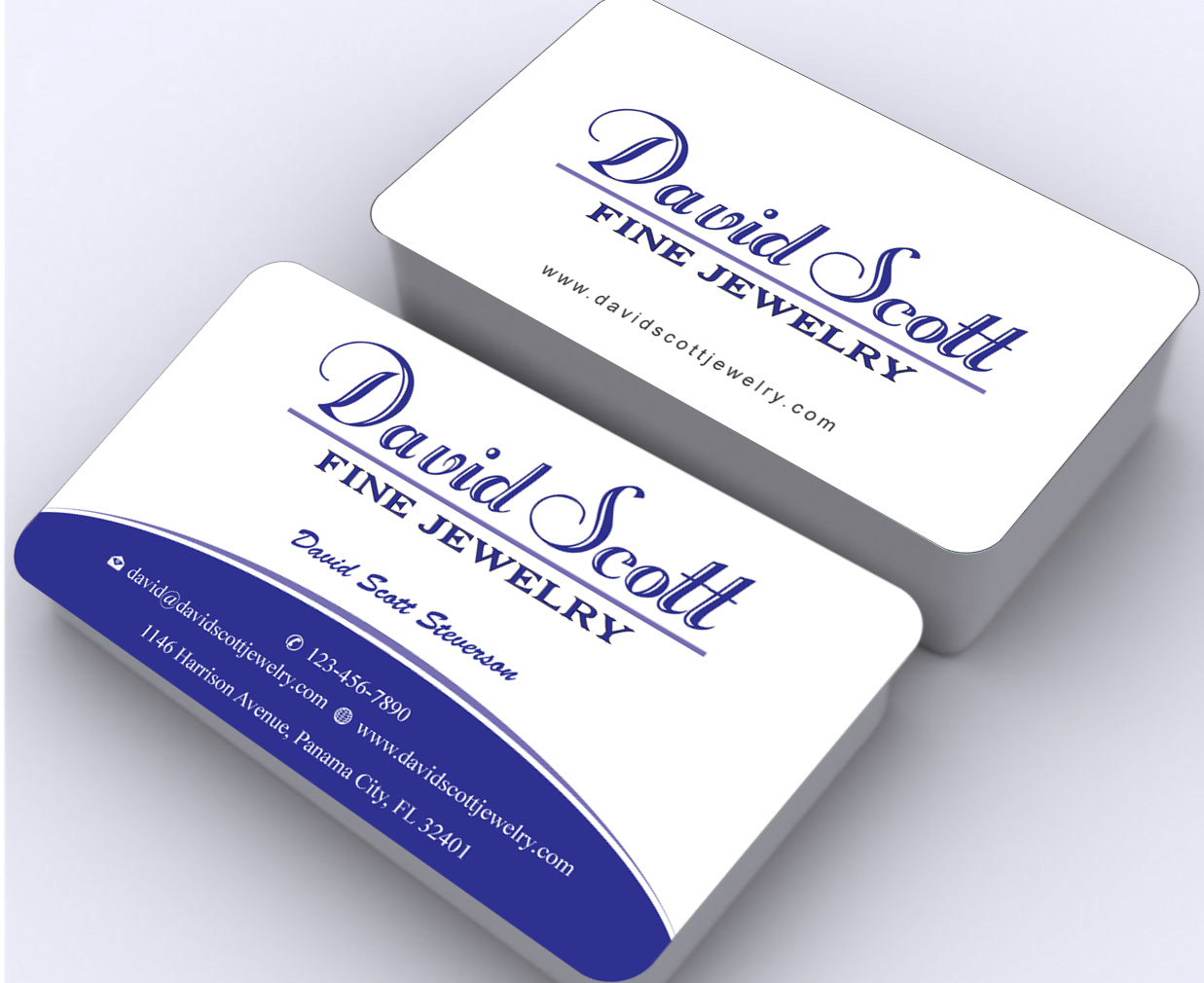 Diseño de Tarjeta de Presentación por Sbss para David Scott Fine Jewelry | Diseño #1830461