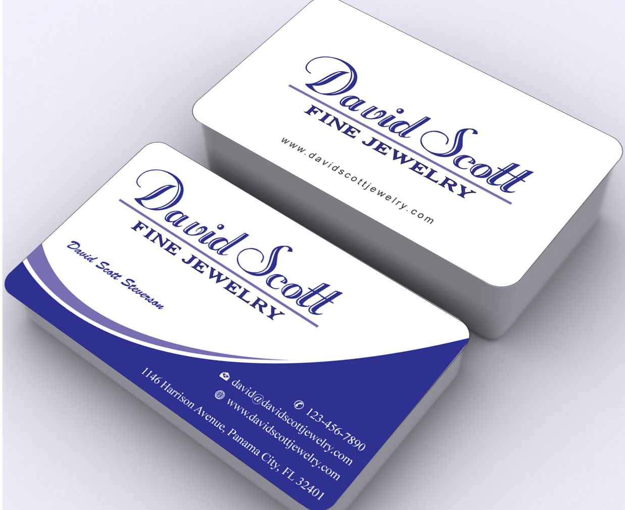 Design de Carte de Visite par Sbss pour David Scott Fine Jewelry | Design #1830473