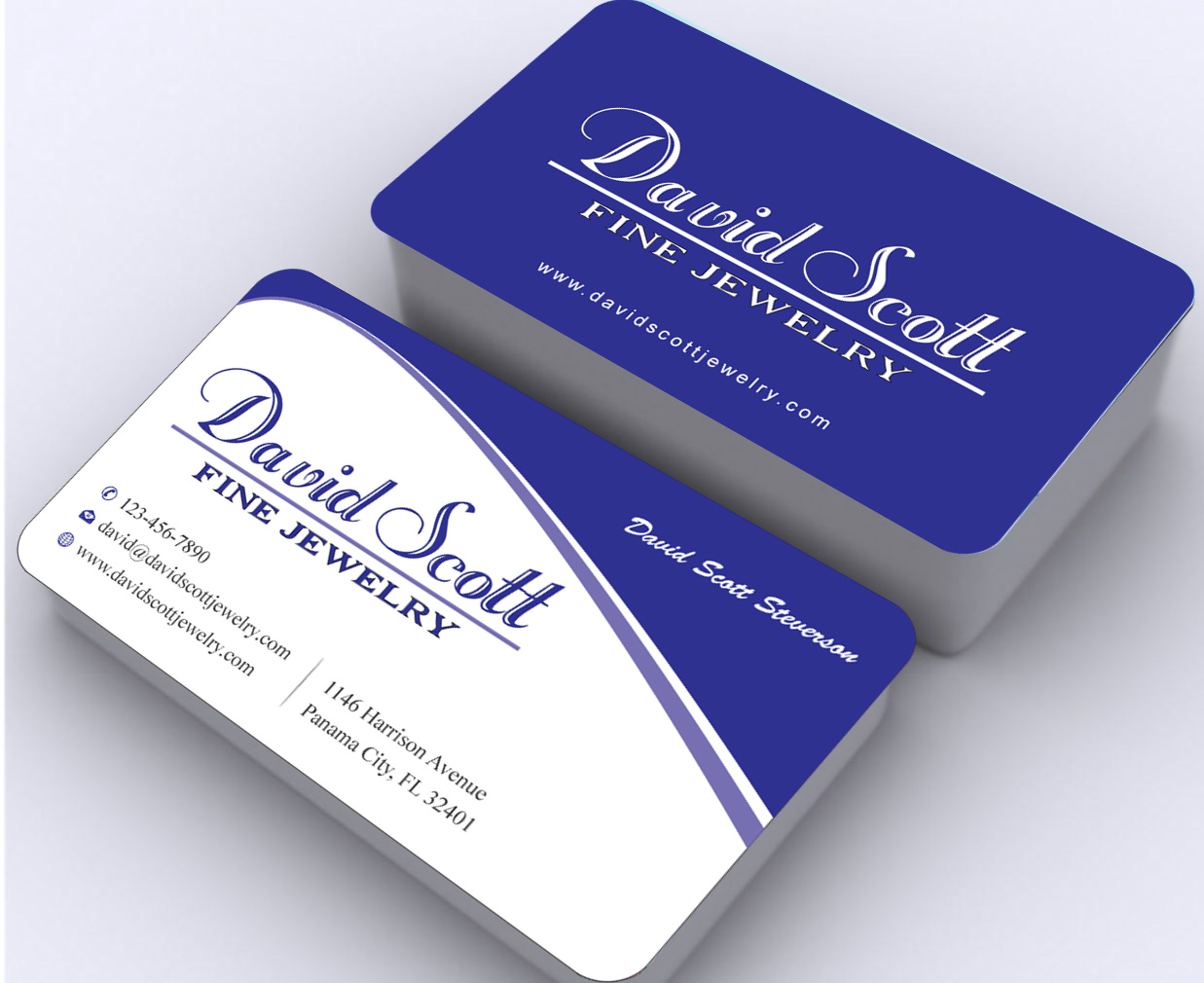 Design de Carte de Visite par Sbss pour David Scott Fine Jewelry | Design #1830474