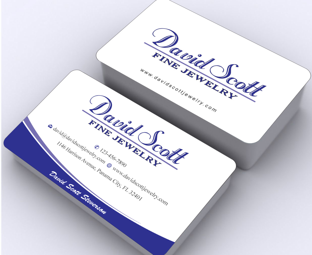 Design de Carte de Visite par Sbss pour David Scott Fine Jewelry | Design #1830479