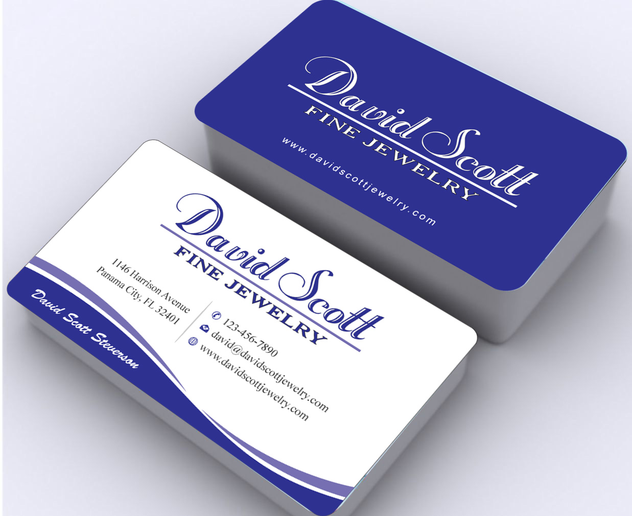 Design de Carte de Visite par Sbss pour David Scott Fine Jewelry | Design #1830484