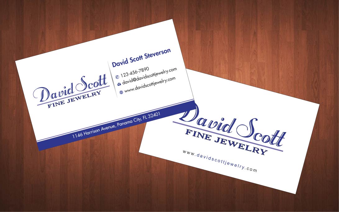 Design de Carte de Visite par Sbss pour David Scott Fine Jewelry | Design #1834668