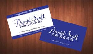 Design de Carte de Visite par Sbss pour David Scott Fine Jewelry | Design : #1834692