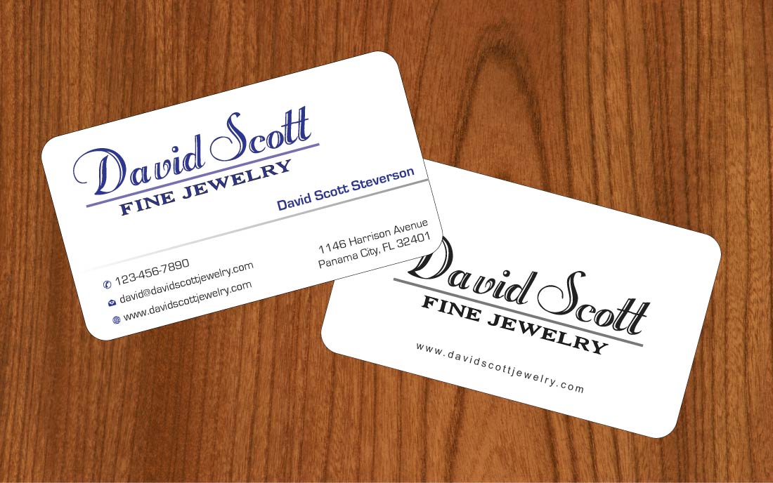 Design de Carte de Visite par Sbss pour David Scott Fine Jewelry | Design #1834859