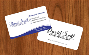 Business Card Design by Sbss for David Scott Fine Jewelry | Design: #1834869