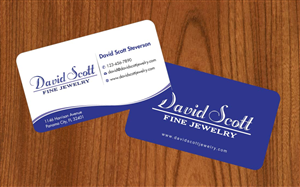 Business Card Design by Sbss for David Scott Fine Jewelry | Design: #1834881
