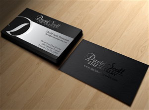 Business Card Design by Viktorijan for David Scott Fine Jewelry | Design: #1828348