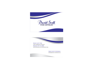 Business Card Design by Preethu for David Scott Fine Jewelry | Design: #1838699